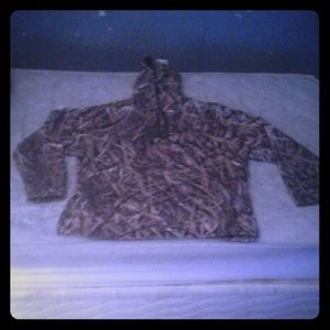 Grass Camouflage Hoodie by Mossy Oak